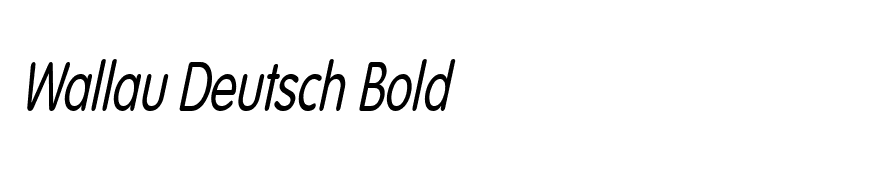 Vogel Condensed Italic