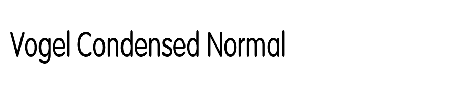 Vogel Condensed Normal