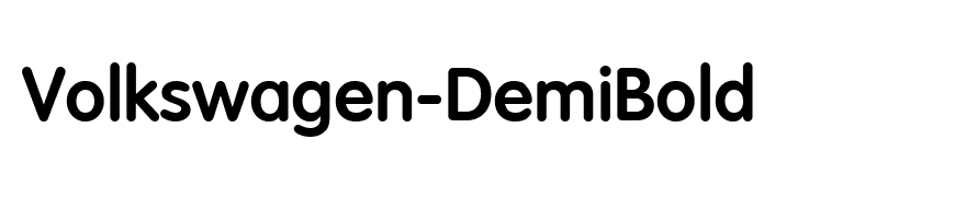 Volkswagen-DemiBold