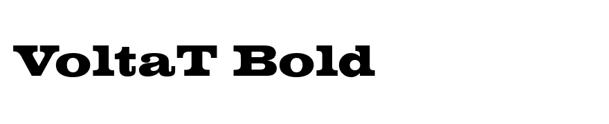 VoltaT Bold