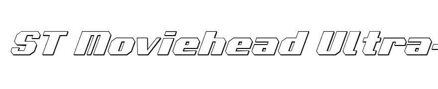 Voortrekker 3D Italic