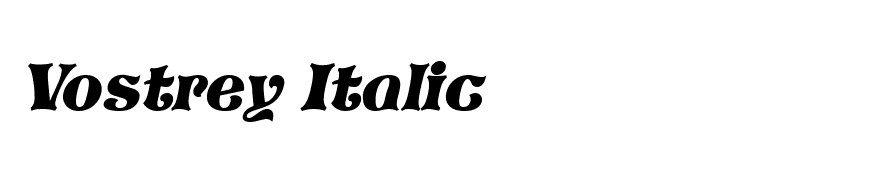 Vostrey Italic