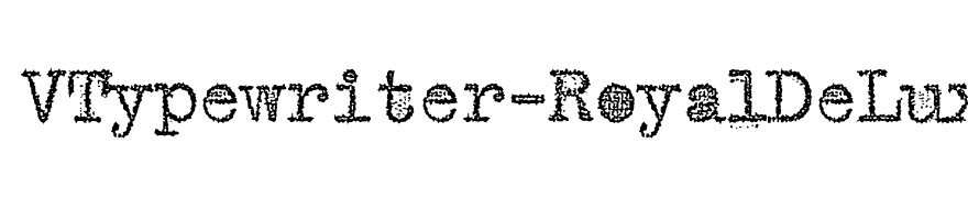 VTypewriter-RoyalDeLuxe