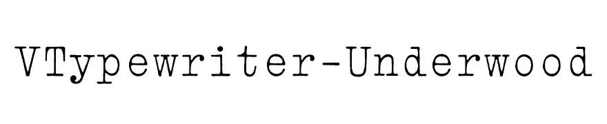 VTypewriter-Underwood