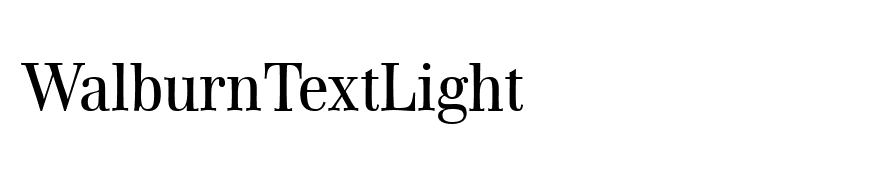 WalburnTextLight