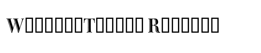 WalburnTooled Regular