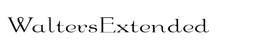 WaltersExtended
