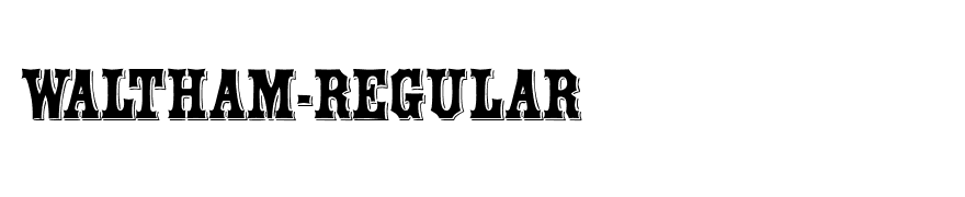 Waltham-Regular