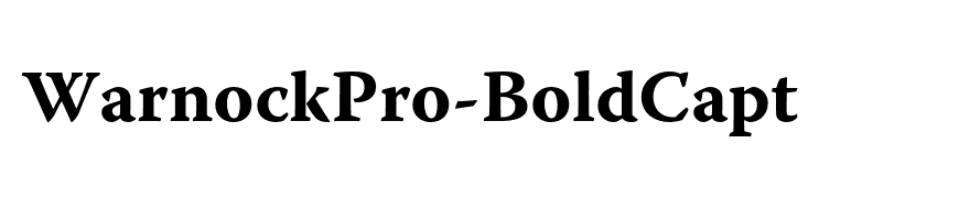 WarnockPro-BoldCapt