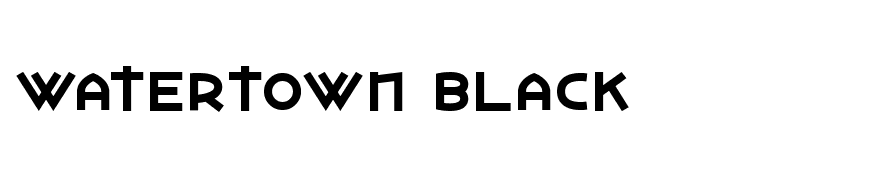 Watertown Black