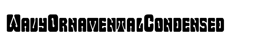 WavyOrnamentalCondensed