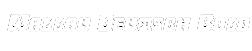 WavyOrnamentalOutline Oblique