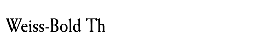 Weiss-Bold Th