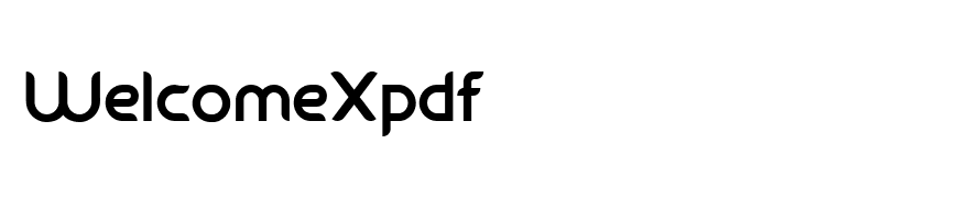 WelcomeXpdf