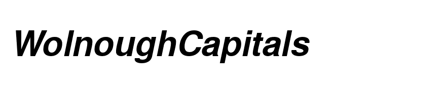 WestSansSSK BoldItalic