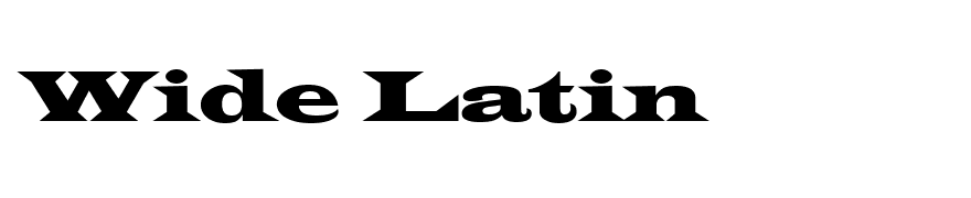 Wide Latin