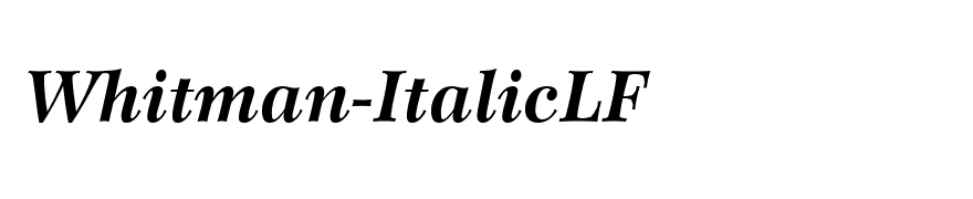 Wilke76-Bold Italic