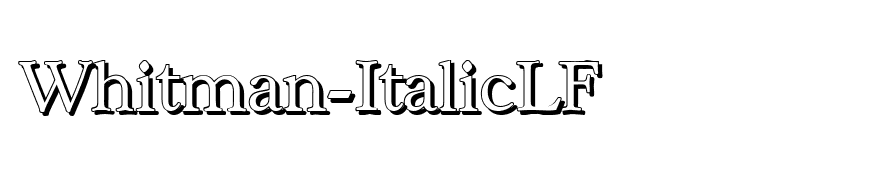 WilliamBeckerShadow-Xlight-Regular