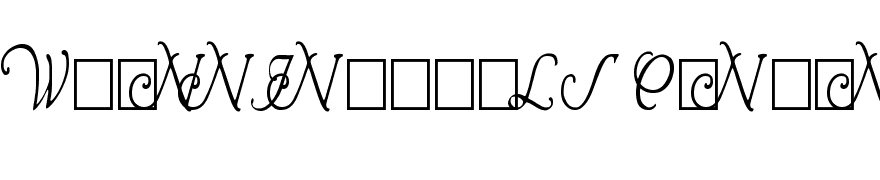 Wrenn Initials Condensed