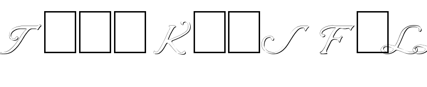 Wrenn Initials Embossed