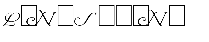 Wrenn Initials Light