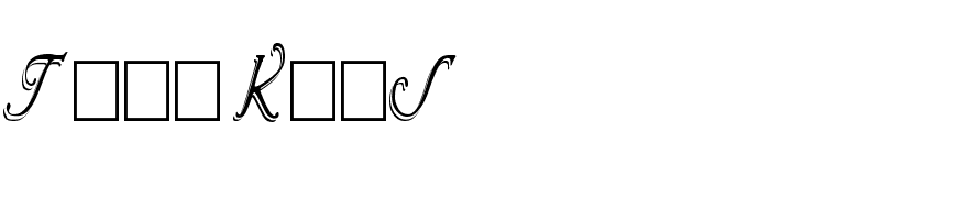 Wrenn Initials Shadowed Cond