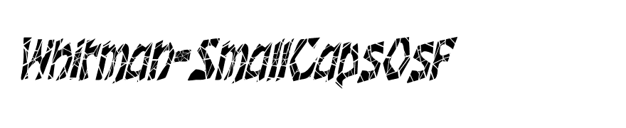 WrinklecutCondensed Oblique