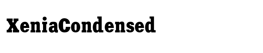 XeniaCondensed