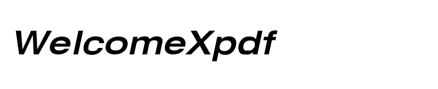 Xerox Sans Serif Wide Bold Oblique