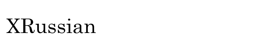 XRussian