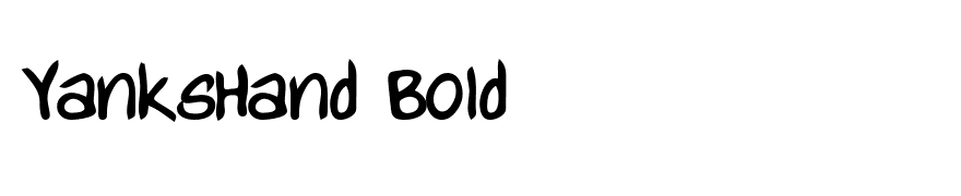 YanksHand Bold