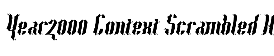 Year2000 Context Scrambled Hvy