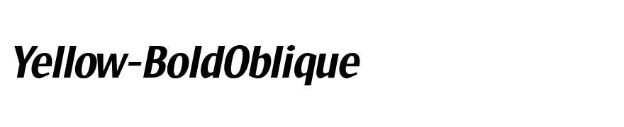 Yellow-BoldOblique
