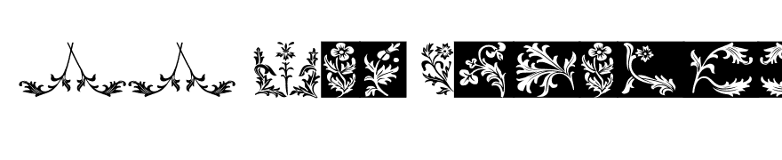 YY Old English Dingbats