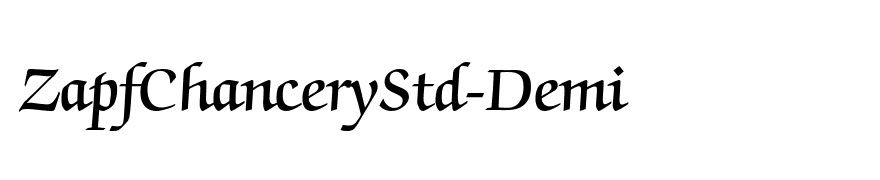 ZapfChanceryStd-Demi