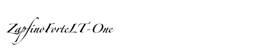 ZapfinoForteLT-One