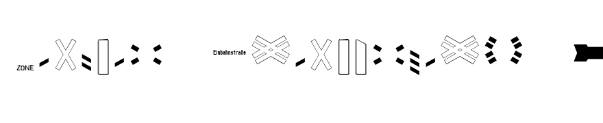 Zeichen Dreihundert Alt