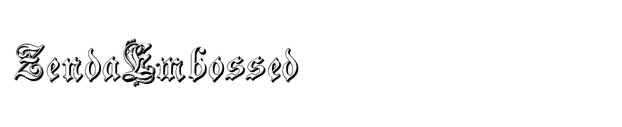 ZendaEmbossed