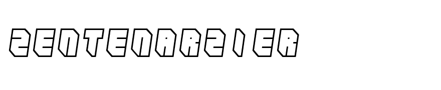 Zipper blues Outline